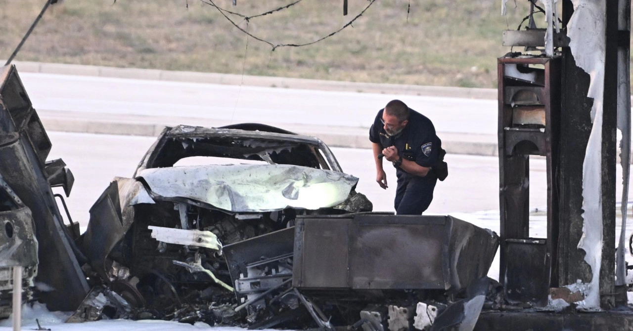 Stižu prve fotografije s mjesta tragedije, vozač BMW-a je izgorio u vozilu, troje u bolnici s teškim opeklinama!